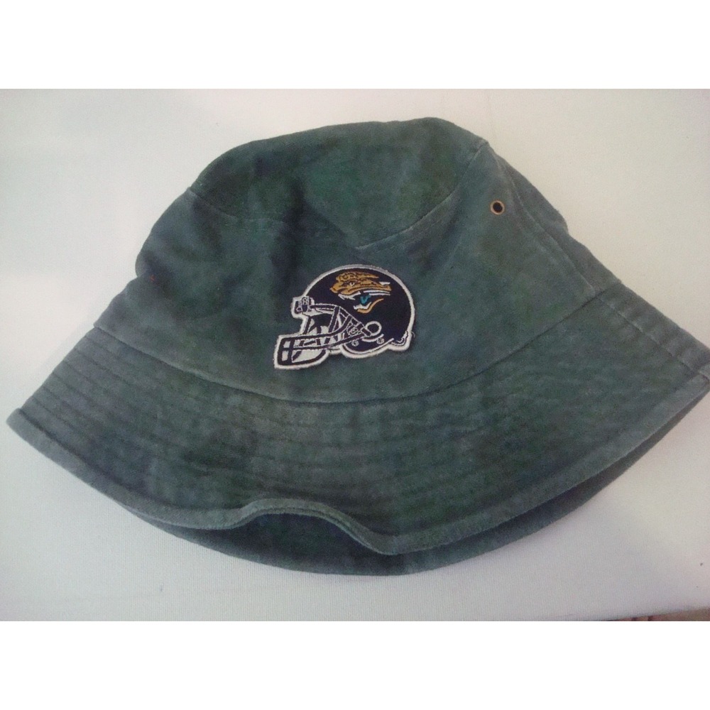 JACKSONVILLE JAGUARS M/LG FLOPPY BUCKET Y2K 90S HAT CAP VINTAGE DEADSTOCK FB